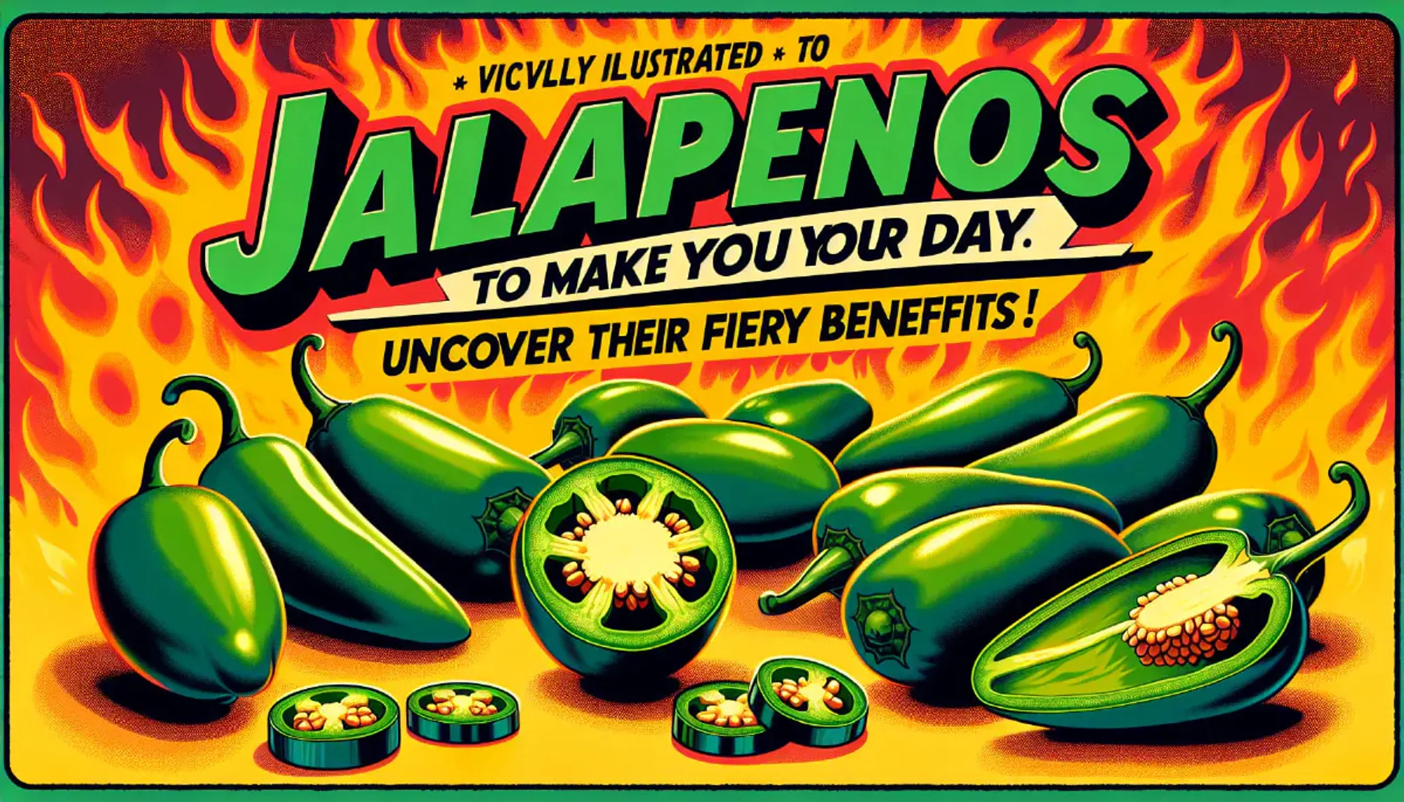 Cover for Jalapeños To Make Your Day — Uncover their Fiery Benefits!